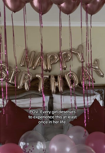 For her 😍😍 #everygirlsdream #decoratedbirthdaydecor #forher #eventplannerjohannesburg #decoratingmyroom #premiumquality #happybirthday #foryourprincess #giftsforgirls #experience #romanticsetups #luxurysetups #decoratedrooms #metallic #pink #pink #fypppppppppppppp