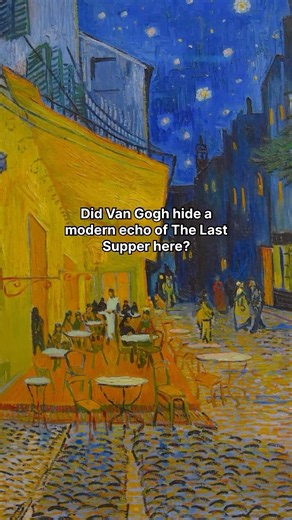"Café Terrace at Night" by Vincent Van Gogh, 1888 #painting #art #artshorts