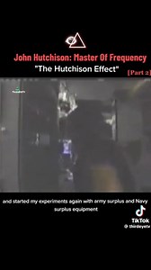 ⚡️In part 2 John Hutchison explains how he was able to obtain military grade equipment for his frequency controlled experiments and presents a few of his discoveries during the process. He was put under supervision by the military after they raided his home. Can you guess why? Be sure to like this video and comment below if you want to see part 3! ⚡️☯️ #fyp #like #follow #science | Resonate369