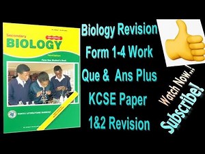 Biology Revision Questions & Answers | Form Three Exam Revision | Form 3&4 Past Papers Rev | Bio 3