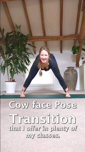 Unlock the Quick Cow Face Pose Transition - Give It a Go!