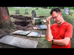 Rescuing Forgotten Gravestones In The Abandoned Cemetery