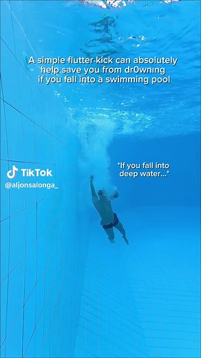 How a Simple Flutter Kick Can Save You from Drowning