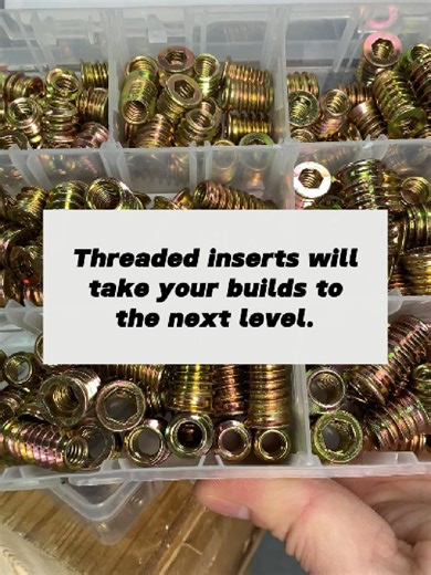 Enhance Your Builds with Threaded Inserts in DIY Projects