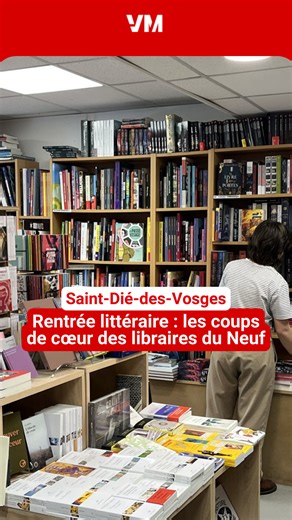 Après la rentrée littéraire d’automne, la rentrée littéraire d’hiver ! Parmi les centaines de nouveaux livres sortis, il peut être difficile de s’y retrouver. Pour vous aider à faire le tri, les libraires du Neuf, à Saint-Dié-des-Vosges, vous présentent leurs coups de cœur du moment, entre polar, littérature jeunesse et bande dessinée ! | Vosges Matin Saint-Dié
