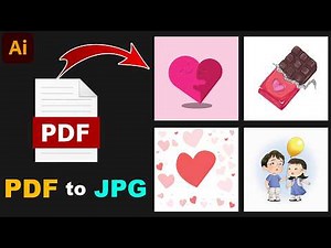 Split PDF into JPG Images in Illustrator (Fast & Easy Tutorial)