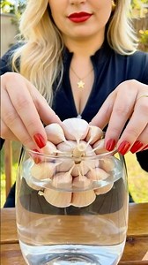 DIY: Grow Fresh Green Onions Every Day at Home 🧄🌿 Garlic Trick #shorts