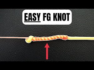 How To Tie A FG Knot (EASIEST WAY) *STRONGEST Braid to Leader Knot* || NAUTI LYFE