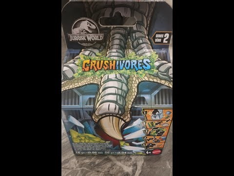 JURASSIC WORLD CRUSHIVORES Serıes 2 AÇIYORUZ...