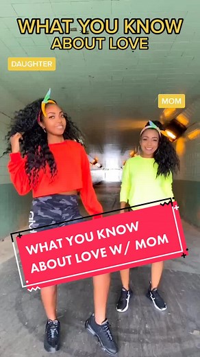 ❤️❤️❤️ W/ @tishpix dc: @jennasinatra @willdevane 🔥 #whatyouknowaboutlove #whatyouknowaboutlovechallenge #momdaughter #yougotthis #popsmoke