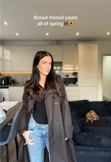 Stylish Brown Trench Coats for Spring Fashion