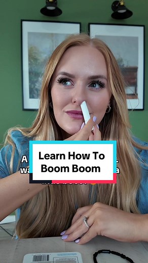 Teaching you how to Boom Boom! ❄️ #boomboomstick #nasalinhalerswithessentialoil #nasalinhalers #allergyseason #tiktokshopbacktoschool #essentialoils #healthconscious #allnatural #naturalingredients