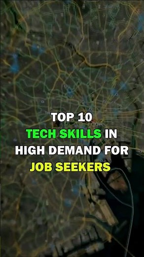 Top 10 Tech Skills in High Demand for Job Seekers!