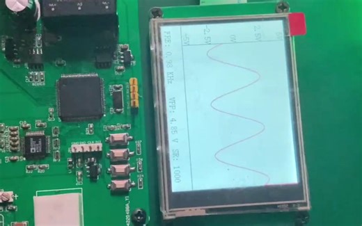 基于STM32H750VBT6+12位精度AD9226信号采集