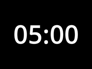 5 minute Countdown Timer_Free Download