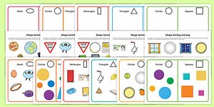 Workstation Pack: Shape Sorting Activity Pack