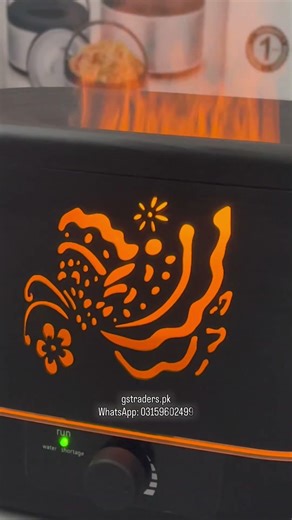 🔥 Flame Humidifier XY-39 – Aesthetic Look & Relaxing Vibe! 🔥