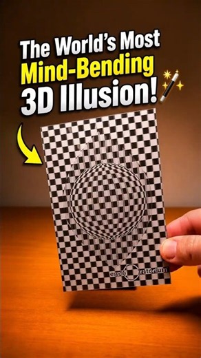🌀 This Might Be the Best 3D Illusion Ever!