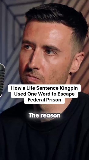 How a Life Sentence Kingpin Used One Word to Escape Federal Prison #PrisonStories #TrueCrimeStories #RealLife #Documentary #LifeLessons #PodcastClips #Storytime #Mindset