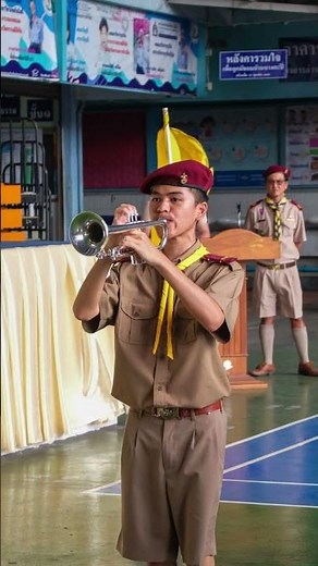 กิจกรรมทบทวนคำปฏิญาณลูกเสือ โรงเรียนมัธยมบ้านบางกะปิ 3-7-68