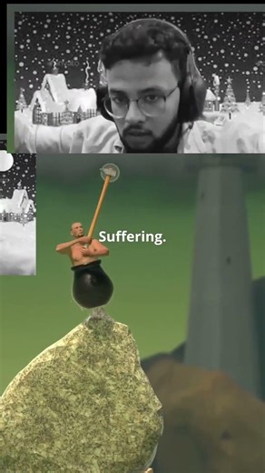 This Game Hates Me | Getting Over It Rage 🔨#gettingoverit #ragegaming #frustration