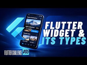 Flutter Widgets: Stateless vs Stateful WIDGET - Flutter Challenge 2026🔥 Tutorial #5