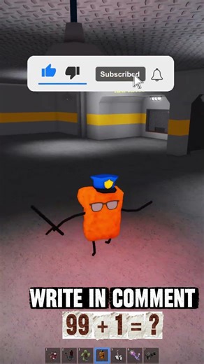 99999 IQ move in Barry's Prison Run! #roblox