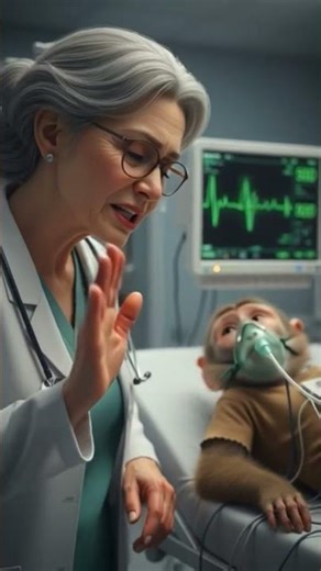 He Worked Hard to Save His Father 🐒💔 #shortvideo #viralshorts