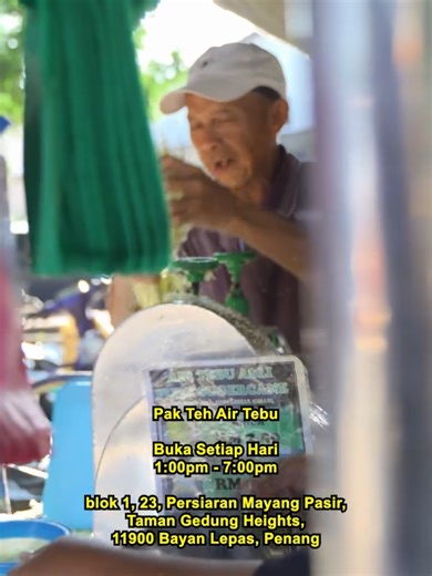 Bersih, Sedap Dan Ori: Pak Teh Air Tebu