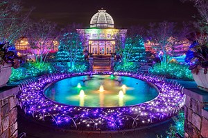 12 Wildly Popular Holiday Garden Light Displays Across the U.S.