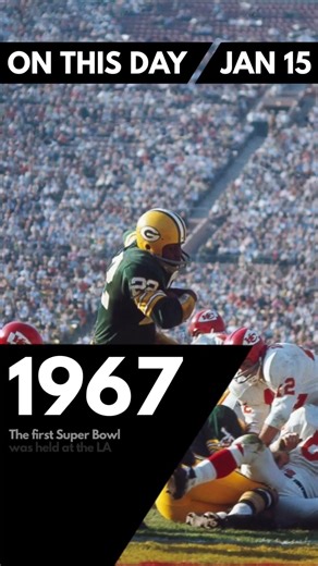 The First Super Bowl - Jan 15th 1967 #nfl #superbowl