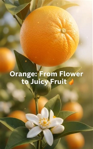 How Oranges Grow 🍊 | From Flower to Fruit | Orange Growing Process in 150 Days | FarmyBloom