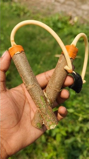 Make A Unique Slingshot From A Tree Fork #diy #amazing #slingshot