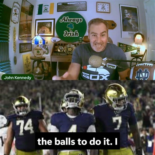 I was SO WRONG☘️#shorts #notredame #cfp