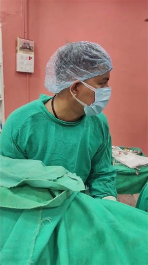 Orthopedic Femur nailing surgery, or intramedullary (IM) nailing orthopedic procedure to fix broken