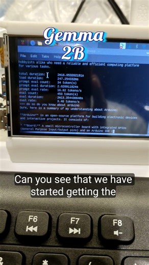 Gemma 2B on raspberry pi 5 | gemma 4 on raspberry pi 5#gemma4 #google