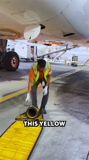 The Random Fact Generator on Instagram: "This Airport Hose Saves 200 Gallons of Jet Fuel Per Flight This yellow hose plugged into airplanes cools (or heats) the cabin without running the engines. Each use saves around 200 gallons of jet fuel and tons of CO₂. Simple tech, huge savings. #AmazingFacts #ScienceFacts #HistoryFacts #FunFacts #InterestingFacts #FactVideos #EducationalShorts #Shorts #AirlineTechnology #AviationInnovation #FuelSaving #FlightHacks #AircraftMaintenance #AviationEfficiency 