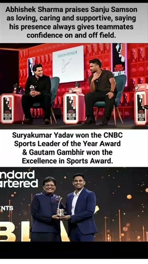 Abhishek Sharma Calls Sanju Samson Loving And Supportive🥶 #cricket #ytshorts #indvsnz #abhishek