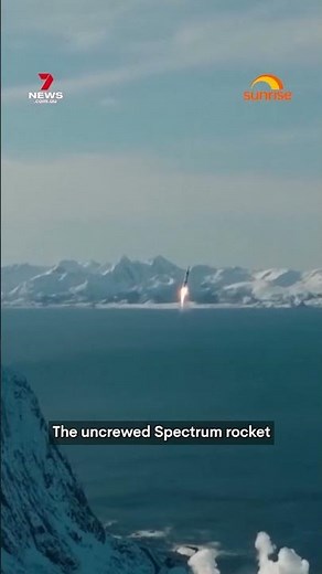 Test rocket explodes after lift-off