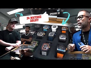 Selling 24 Luxury Watches At IWJG Miami Watch Show!