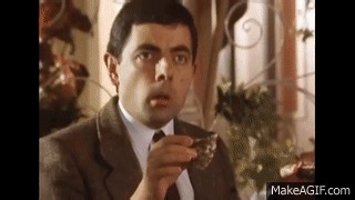 Mr Bean - Eating Competition on Make a GIF