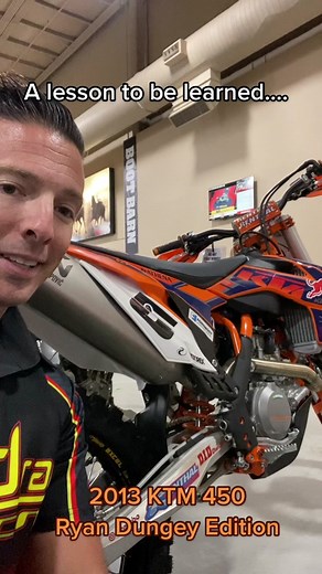 Rare Ryan Dungey KTM Motorcycle at Mekom Auction