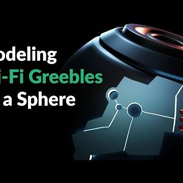 Blender Secrets - Modeling Sci-Fi Greebles on a Sphere (using Annotate Tool)