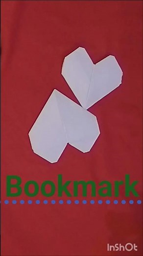 Easiest way to make a Bookmark| Origami Bookmark| Paper bookmark Bookmark|DIY Bookmark #origamieasy