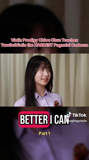 Chloe Chua Teaches Paganini Cadenza to TwoSetViolin