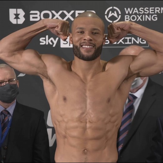 Chris Eubank Jr weighs-in ahead of tomorrow night's bout with Liam Williams ⚖️ | Sky Sports Boxing