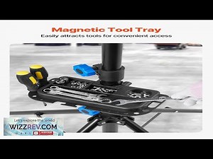 Bike Repair Stand 66 lb Adjustable Bicycle Maintenance Rack with Tool Tray Review