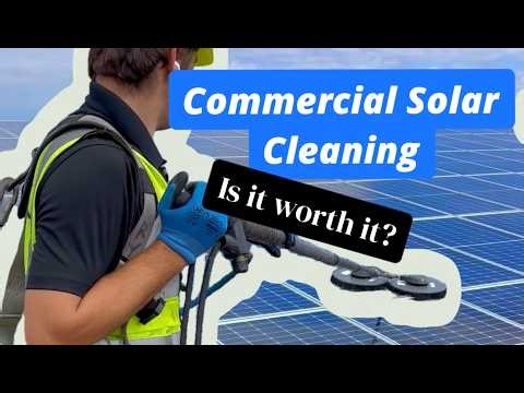 Commercial Solar Cleaning: Is It Worth It? (Save Thousands in Lost Energy)