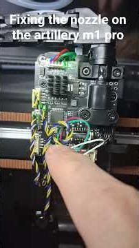 This is how I repaired my nozzle on my m1 pro 3D printer