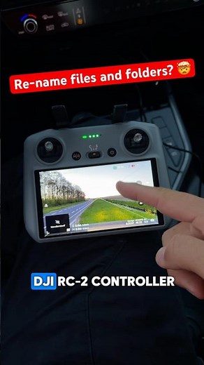 DJI RC2 Controller: File management hack 🤯 #djirc2